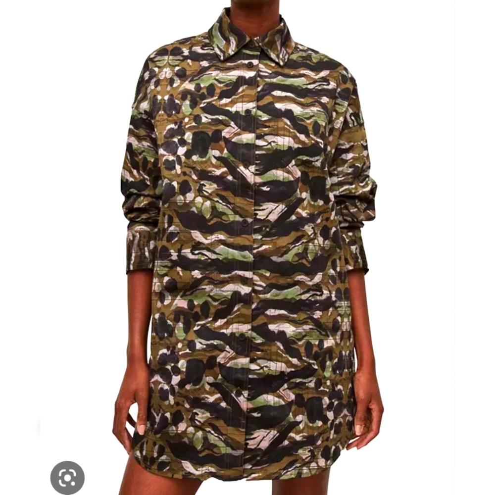 ALLSAINTS Oniyuri Shirt Dress Size US 6/ UK 10
